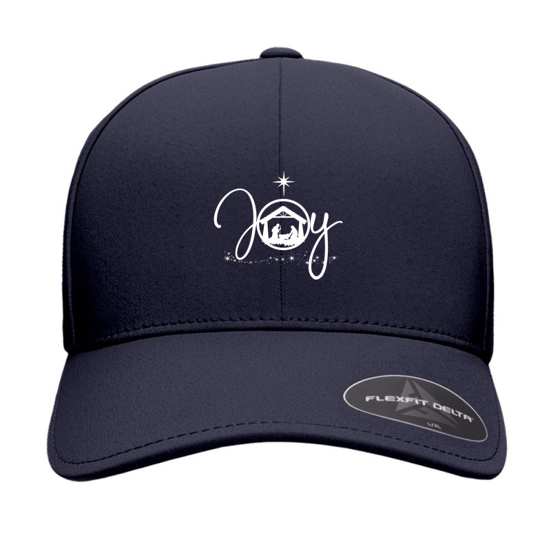 Christian Christmas Joy Jesus Nativity Scene Faith Seamless Cap by cm-arts | Artistshot