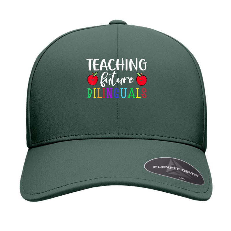 Teaching Future Bilingual Spanish Instructor Maestra Teacher T Shirt Seamless Cap by sadukakehy | Artistshot