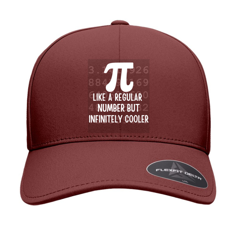 Pi Like A Regular Number But Infinitely Cooler Funny Pie Day Seamless Cap by cm-arts | Artistshot