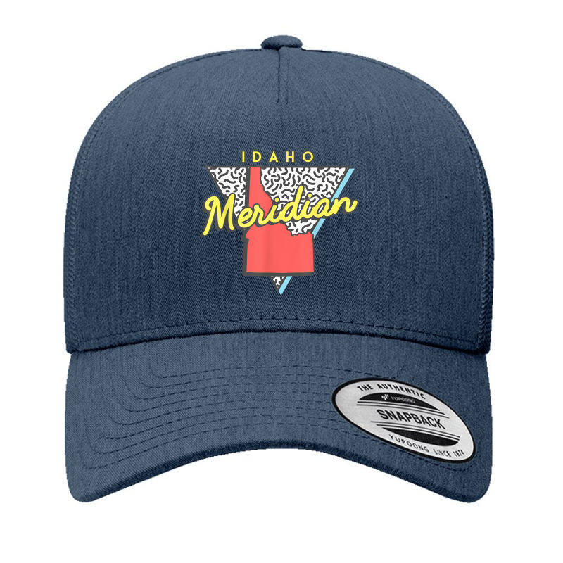 Meridian Idaho T Shirt Retro Id Apparel Souvenir Yupoong Trucker Cap by cm-arts | Artistshot