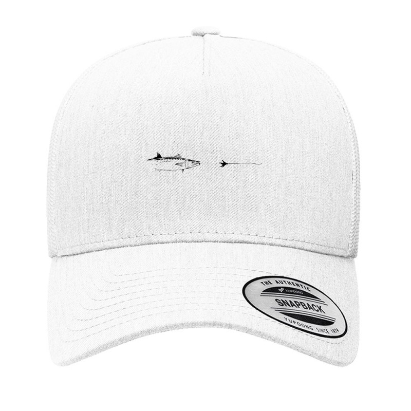 Graphic Fly Fishing Hook Line   Fish King Mackerel Tank Top Yupoong Trucker Cap | Artistshot