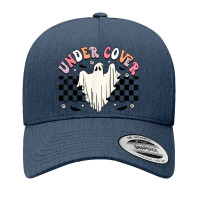 Under Cover Retro Hippie Funny Halloween Costume Cute Ghost Yupoong Trucker Cap | Artistshot