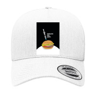 Burgers And Botox Long Yupoong Trucker Cap | Artistshot