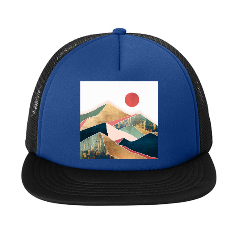 Spring Dusk Foam Snapback Hat | Artistshot