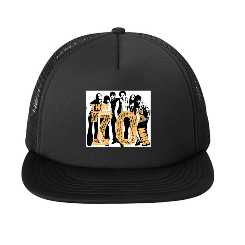 That 70s Show - Simple B_amp_w Foam Snapback hat by cm-arts | Artistshot