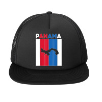 Panama Country Borders Foam Snapback Hat | Artistshot