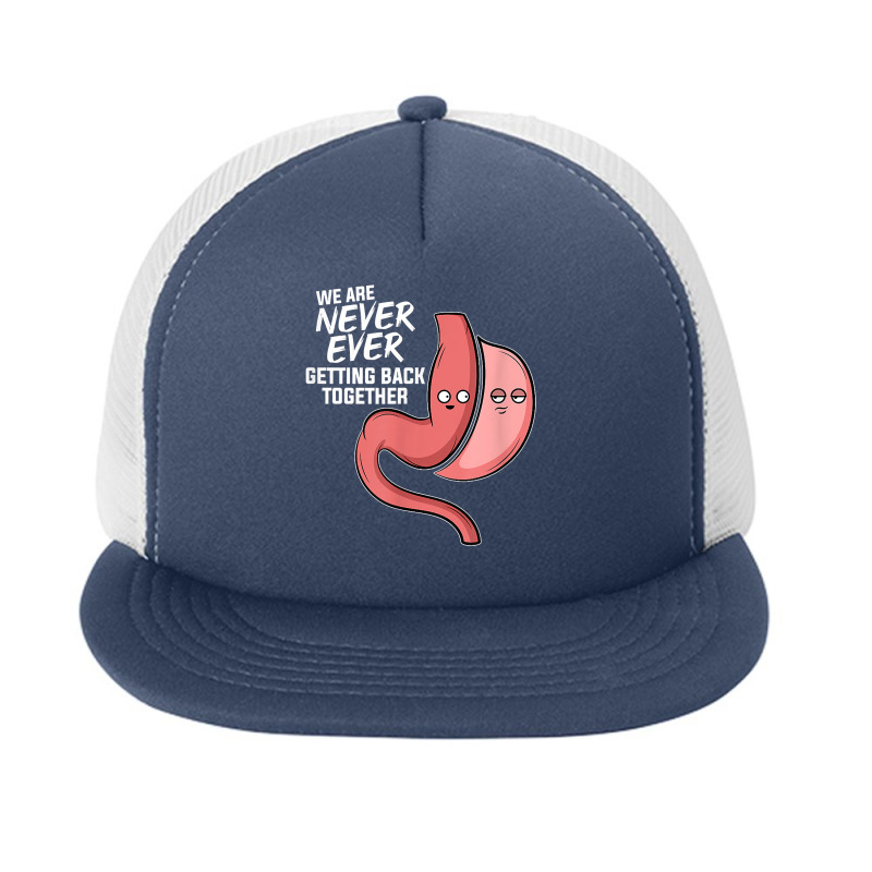 Funny Sleeve Gastric Surgery Bariatric Medical T Shirt Foam Snapback hat by homyfelaego | Artistshot