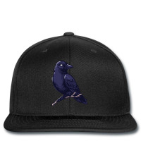 Crow, Bird, Birds, Black, Moon, Animal, Animals Printed Hat | Artistshot