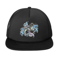 Marine Sea Horse Foam Snapback Hat | Artistshot