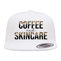 Coffee And Skincare Leopard Esthetician Skincare 5 Panel Snapback Cap | Artistshot