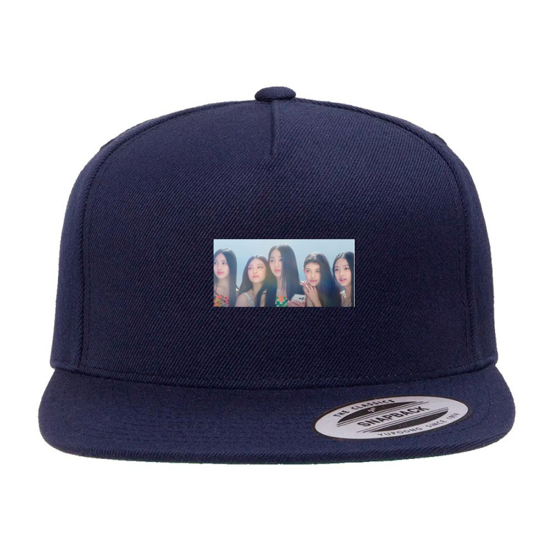 Newjeans Group Kpop 5 Panel Snapback Cap | Artistshot