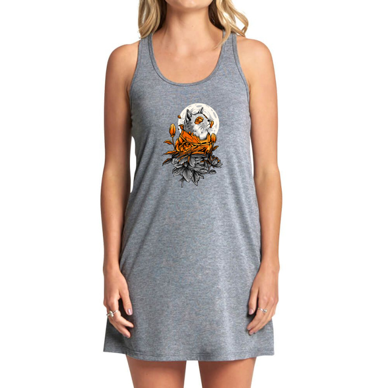 Space Cat Tank Dress by Disgus_Thing | Artistshot