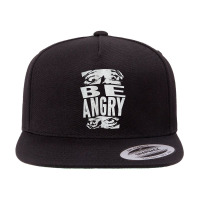 Rare, Archaic Smile Be Angry, Archaic Smile, Be Angry, Cool, Awesome,  5 Panel Snapback Cap | Artistshot