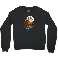 Space Cat Crewneck Sweatshirt | Artistshot