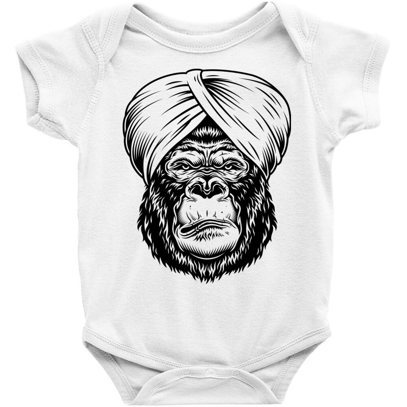 Gorilla, Monkey, Animal, Animals Baby Bodysuit by HILstore | Artistshot