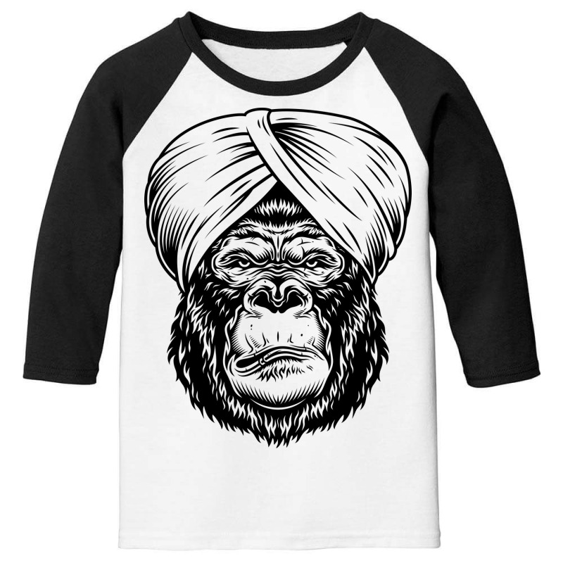 Gorilla, Monkey, Animal, Animals Youth 3/4 Sleeve by HILstore | Artistshot