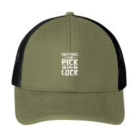 Dont Panic I Can Pick Any Lock Locksmith Pa Trucker Cap | Artistshot