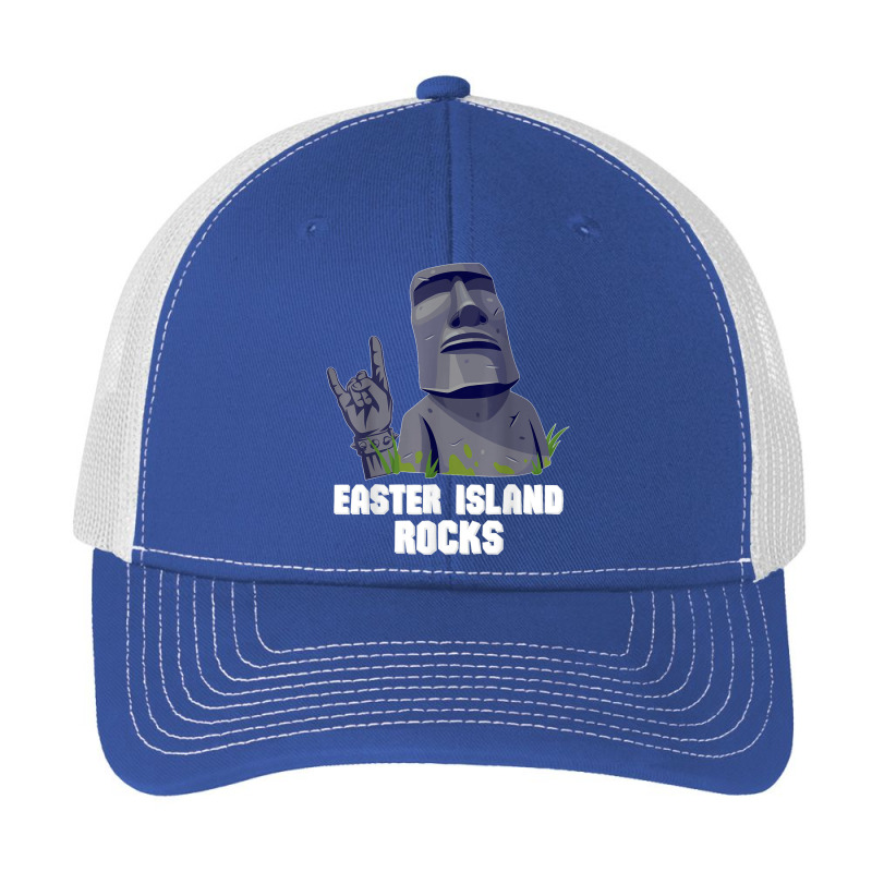 Easter Island Rocks Moai Statue Rapa Nui Rock Music Pa Trucker Cap | Artistshot