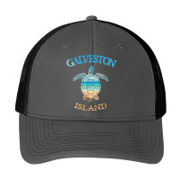 Jcombs Galveston Island, Tx, Sea Turtle And Beach Pa Trucker Cap | Artistshot