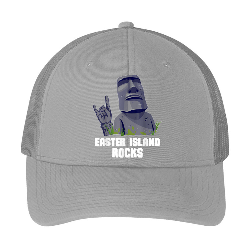 Easter Island Rocks Moai Statue Rapa Nui Rock Music Pa Trucker Cap | Artistshot