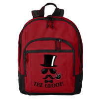 Mens The Groom Bachelor Party Groomsmen Gifts Gift Basic Backpack | Artistshot