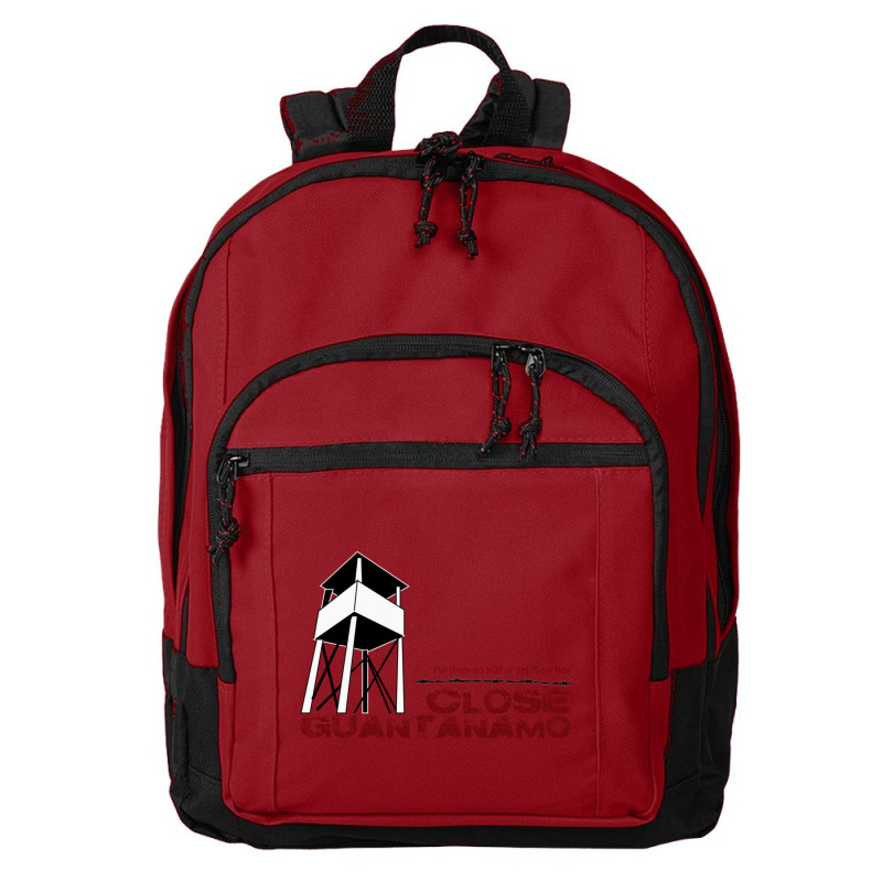 Close Gitmo Basic Backpack | Artistshot