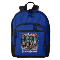 The Original Founding Fathers Mount Rushmore  Native American Indian C Basic Backpack | Artistshot