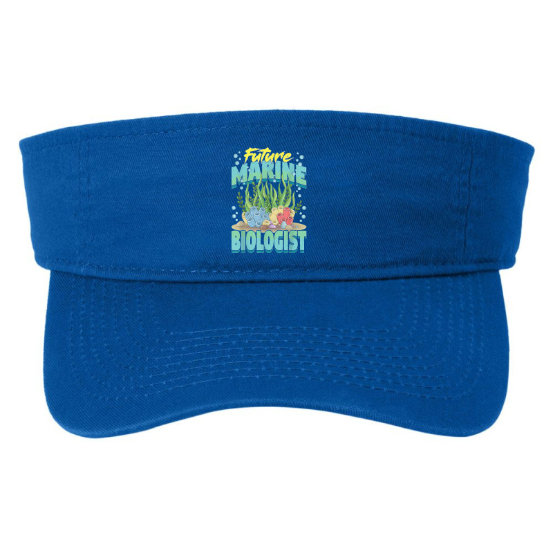 Future Marine Biologist Ocean Life Marine Biology Student Fashion Visor | Artistshot