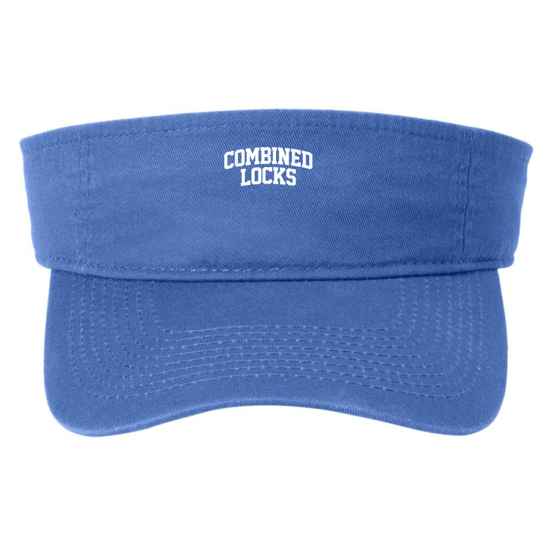 Combined Locks Athletic Arch High School College Style T Shirt Fashion Visor by roopeedwrich76 | Artistshot