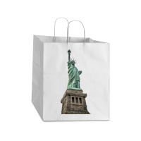 Statue Of Liberty, Usa Take Out Paper Bag - 14 X 10 X 15 1/2 | Artistshot