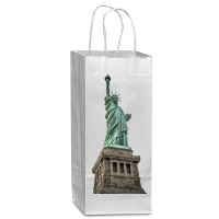 Statue Of Liberty, Usa Wine Paper Bag - 5 1/2 X 3 1/4 X 13 | Artistshot