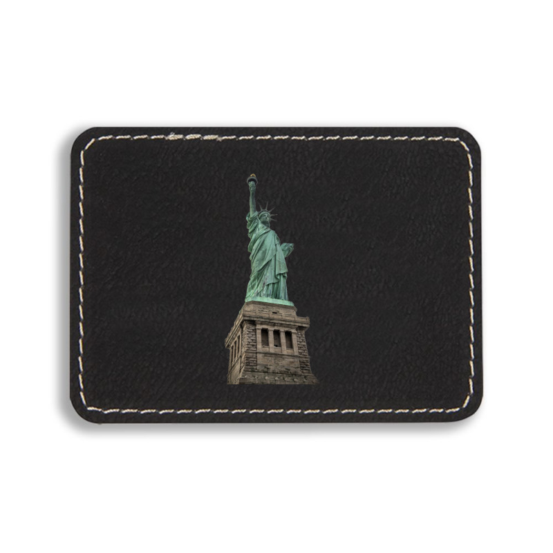 Statue Of Liberty, Usa Rectangle  Leatherette Patch | Artistshot