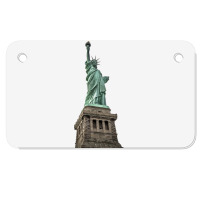 Statue Of Liberty, Usa Motorcycle License Plate | Artistshot