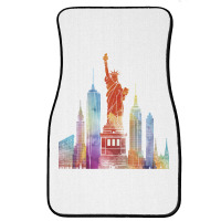 Statue Of Liberty, Usa Front Car Mat | Artistshot