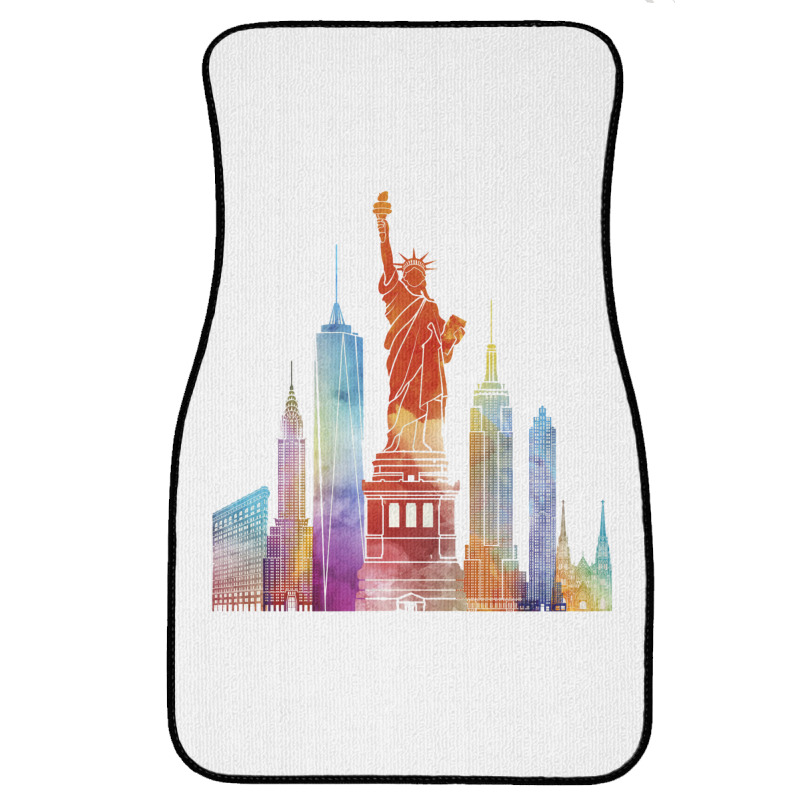 Statue Of Liberty, Usa Front Car Mat | Artistshot