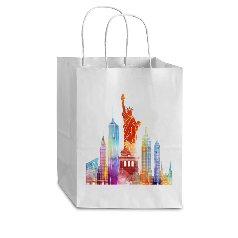 Statue Of Liberty, Usa Cub Paper Bag - 8 X 4 1/2 X 10 1/4 | Artistshot