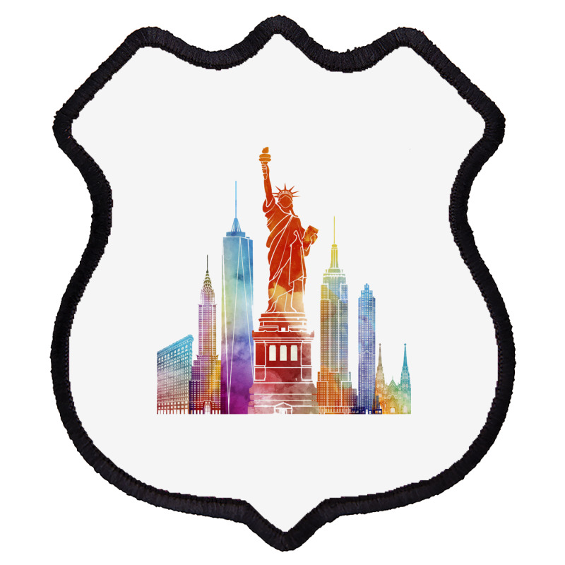 Statue Of Liberty, Usa Shield Patch | Artistshot