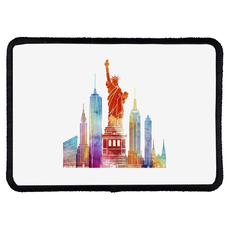 Statue Of Liberty, Usa Rectangle Patch | Artistshot