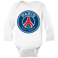 The-paris-saint-germain-pen Long Sleeve Baby Bodysuit | Artistshot