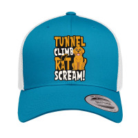 Tunnel Climb Rat Scream Design Barn Hunt Premium T Shirt Retro Trucker Cap | Artistshot