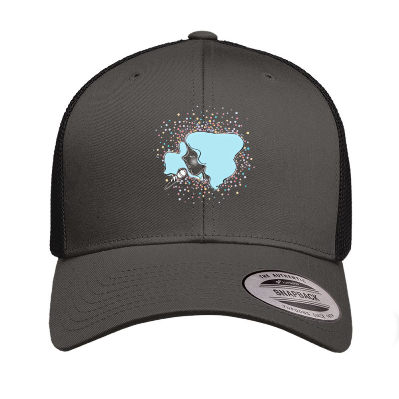 Sing Like A Popstar Retro Trucker Cap by KristyMelton | Artistshot