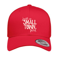 Just A Small Town Girl Casual Country Womens Chic Retro Trucker Cap | Artistshot