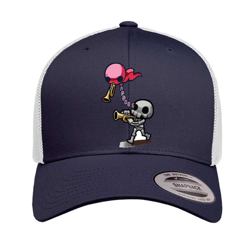 The Binding Of Isaac Rebirth The Harbingers Jouant De La Musique  Esse Retro Trucker Cap by cm-arts | Artistshot