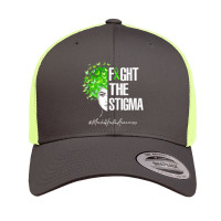 Fight The Stigma Mental Health Awareness Gif Retro Trucker Cap | Artistshot