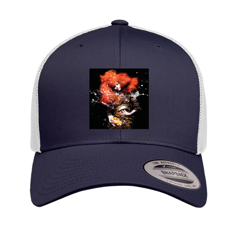 Bjork - Biophilia Album Retro Trucker Cap by JeanetteNeubauer | Artistshot