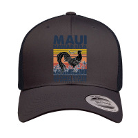 Chicken Vintage Maui Valley Isle Aloha State With Chicken Retro 143 He Retro Trucker Cap | Artistshot