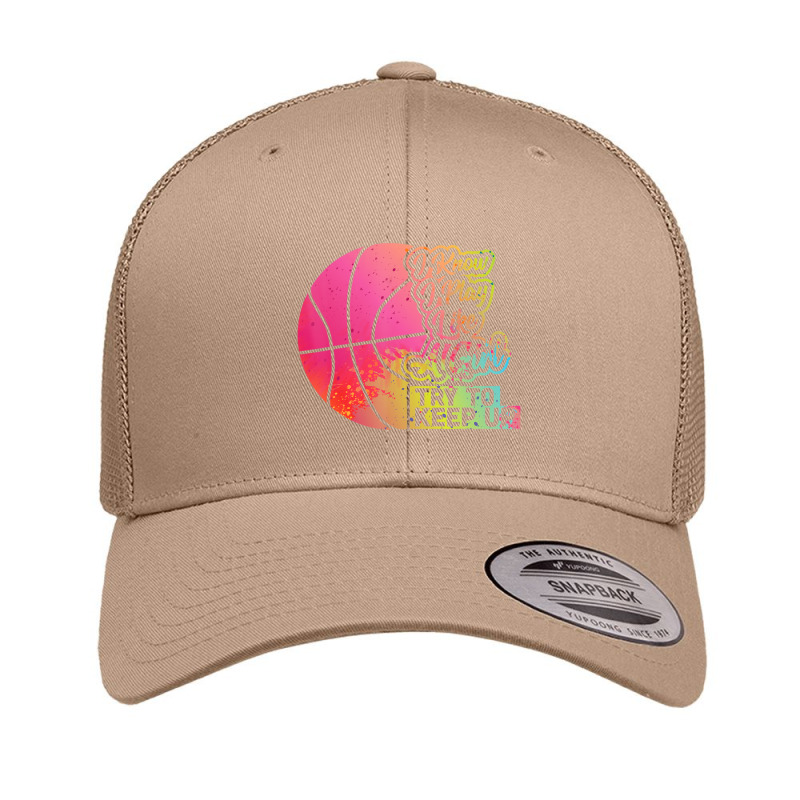 Basketball Women Team Play Like A Girl Basketball Retro Trucker Cap | Artistshot