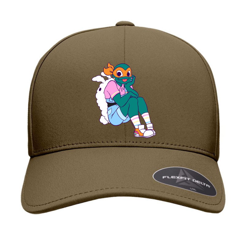 Cute Michelangelo Seamless Cap | Artistshot