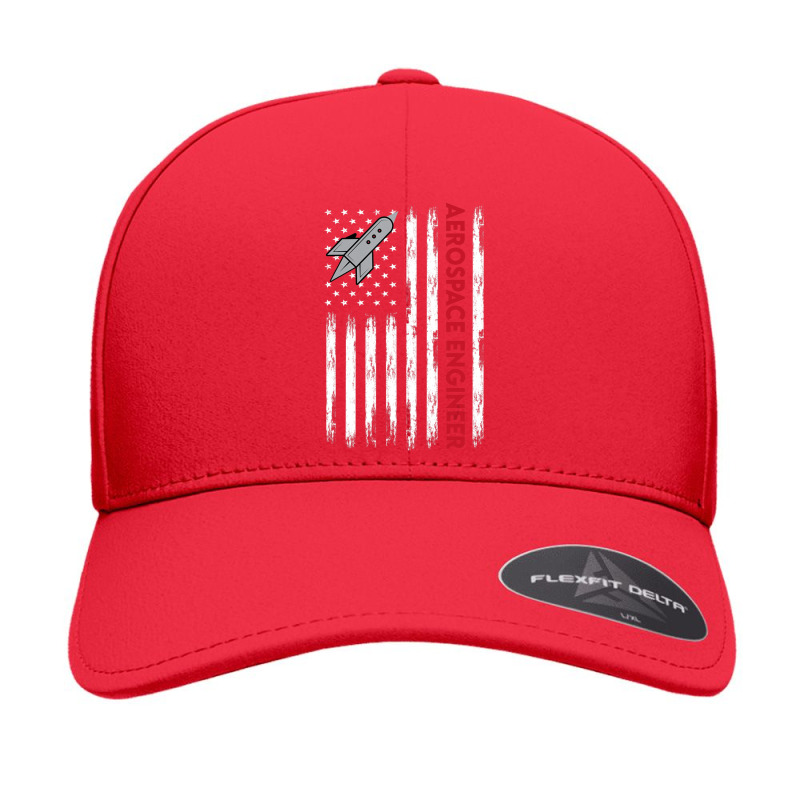 Aerospace Engineer Usa Flag Seamless Cap by cm-arts | Artistshot