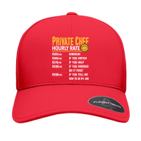 Private Chef Hourly Rate Funny Private Cook Culinary Cooking Long Slee Seamless Cap | Artistshot